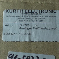 neuwertiges Prüftelefon Kurth Electronic TP290 analoger Prüfhandapparat ovp