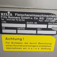 gebrauchter Kutter 40 Liter Kilia 40L Ex 3000 RS