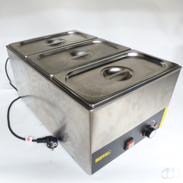 gebrauchte Bain Marie BUFFALO S007 3x1/3GN