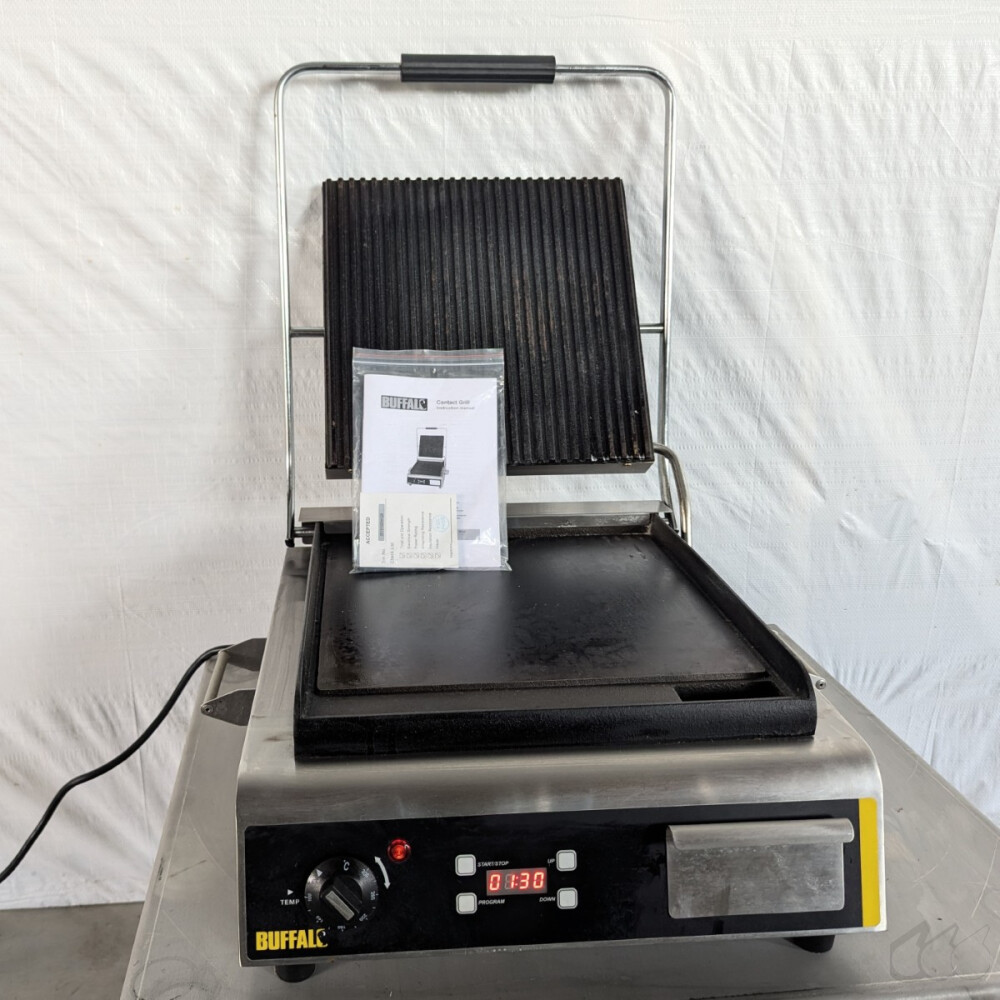 gebraucht, sehr gut, Kontaktgrill BUFFALO GJ452