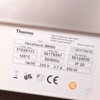 gebrauchter Umluft-Brutschrank Thermo HeraTherm IMH60  bis 105°C, 66 Liter