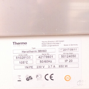 gebrauchter Umluft-Brutschrank Thermo HeraTherm IMH60  bis 105°C, 66 Liter