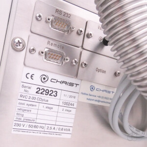 gebrauchter Rotations-Vakuum-Konzentrator Christ RVC 2-33 CDplus Infrarot