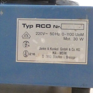 gebrauchtes Magnetrührgerät IKA COMBIMAG RCO 0-1100 U/min 30W
