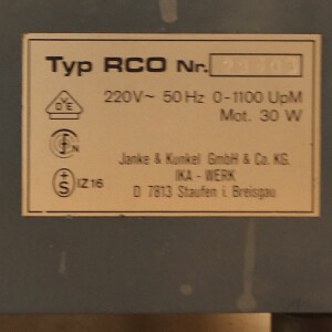 gebrauchtes Magnetrührgerät IKA COMBIMAG RCO 0-1100 U/min 30W