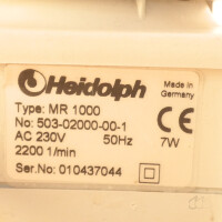 gebrauchtes Magnetrührgerät Heidolph MR 1000 bis 2200 U/min