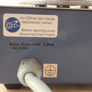 gebrauchter Wasser-Destillierapparat Mono-Dest 2,5 kW Destille