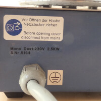 gebrauchter Wasser-Destillierapparat Mono-Dest 2,5 kW Destille