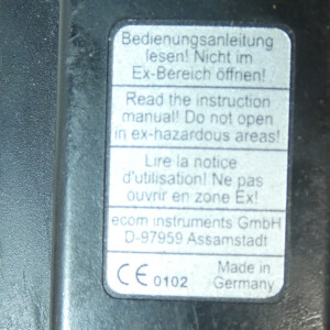 gebrauchtes Thermometer Ex-geschützt ecom Ex-Pt 720 -50...+400°C