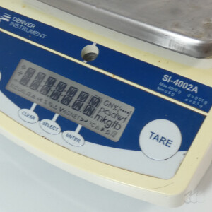 gebrauchte Präzisionswaage DENVER SI-4002A 4000g/0,01g eichfähig