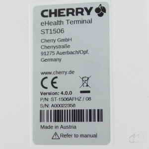 gebrauchtes Chipkartenlesegerät Cherry ST 1506 aus Apothekenauflösung