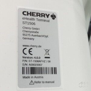 gebrauchtes Chipkartenlesegerät Cherry ST 1506 aus Apothekenauflösung