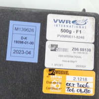 gebrauchtes Kalibriergewicht 500g  Klasse F1 VWR