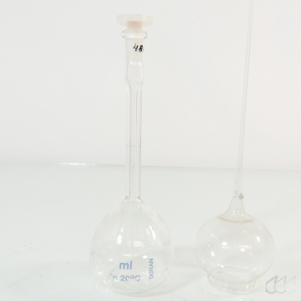 gebrauchtes, amtlich geeichtes Pyknometer 50 mL Reischauer zur Dichtemessung
