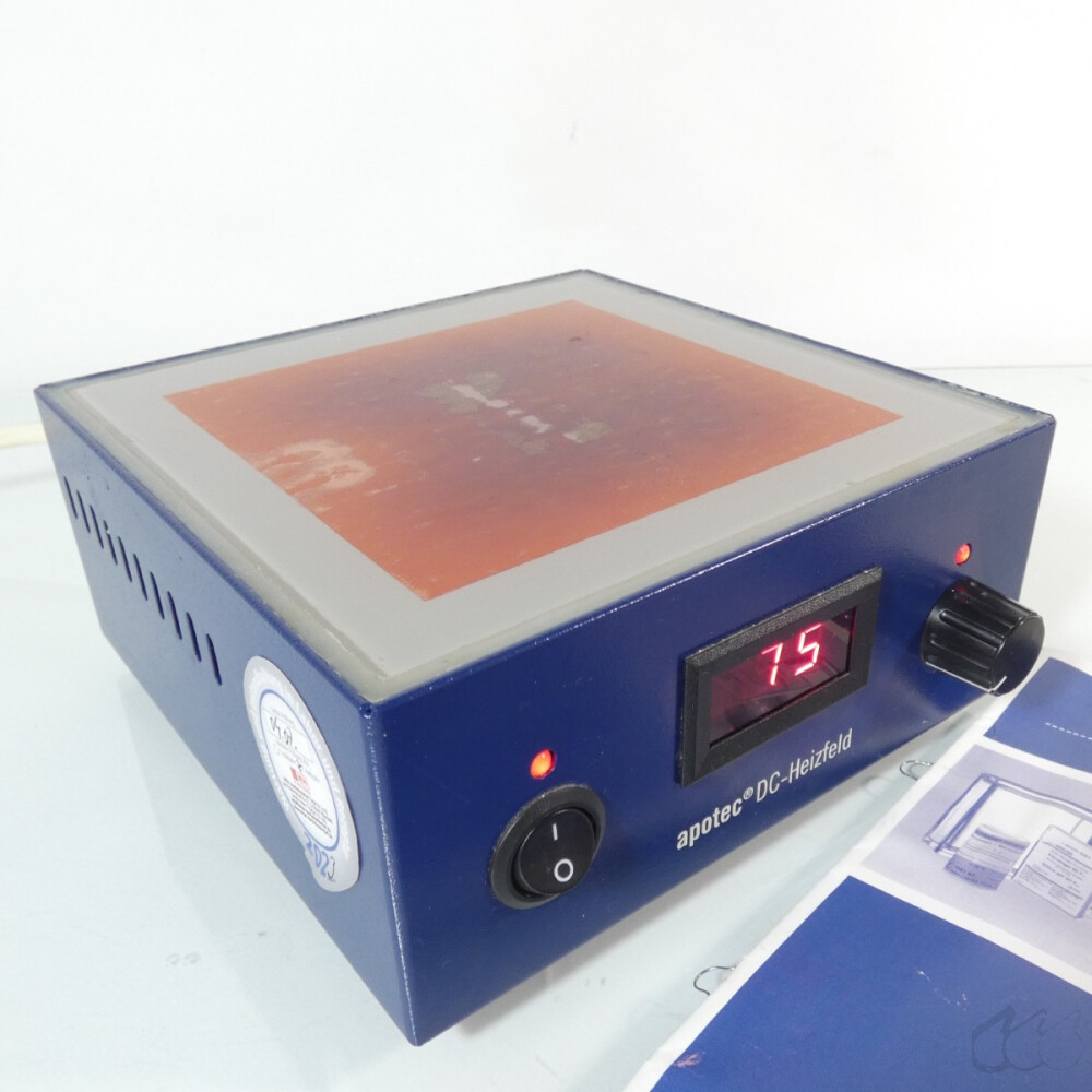 gebrauchtes apotec DC Heizfeld 150&deg;C TLC-Heater...