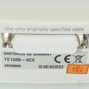 gebrauchte, eichfähige Laborwaage Sartorius TE1200-0CE 1200g 1g