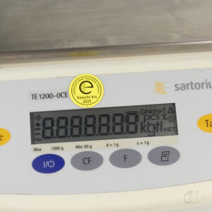 gebrauchte, eichfähige Laborwaage Sartorius TE1200-0CE 1200g 1g