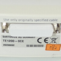 gebrauchte, eichfähige Laborwaage Sartorius TE1200-0CE 1200g 1g