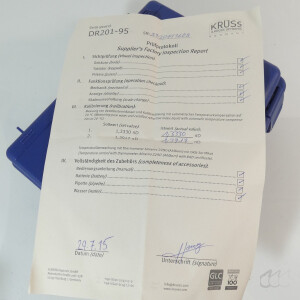 gebrauchtes, digitales Handrefraktometer KRÜSS DR201-95