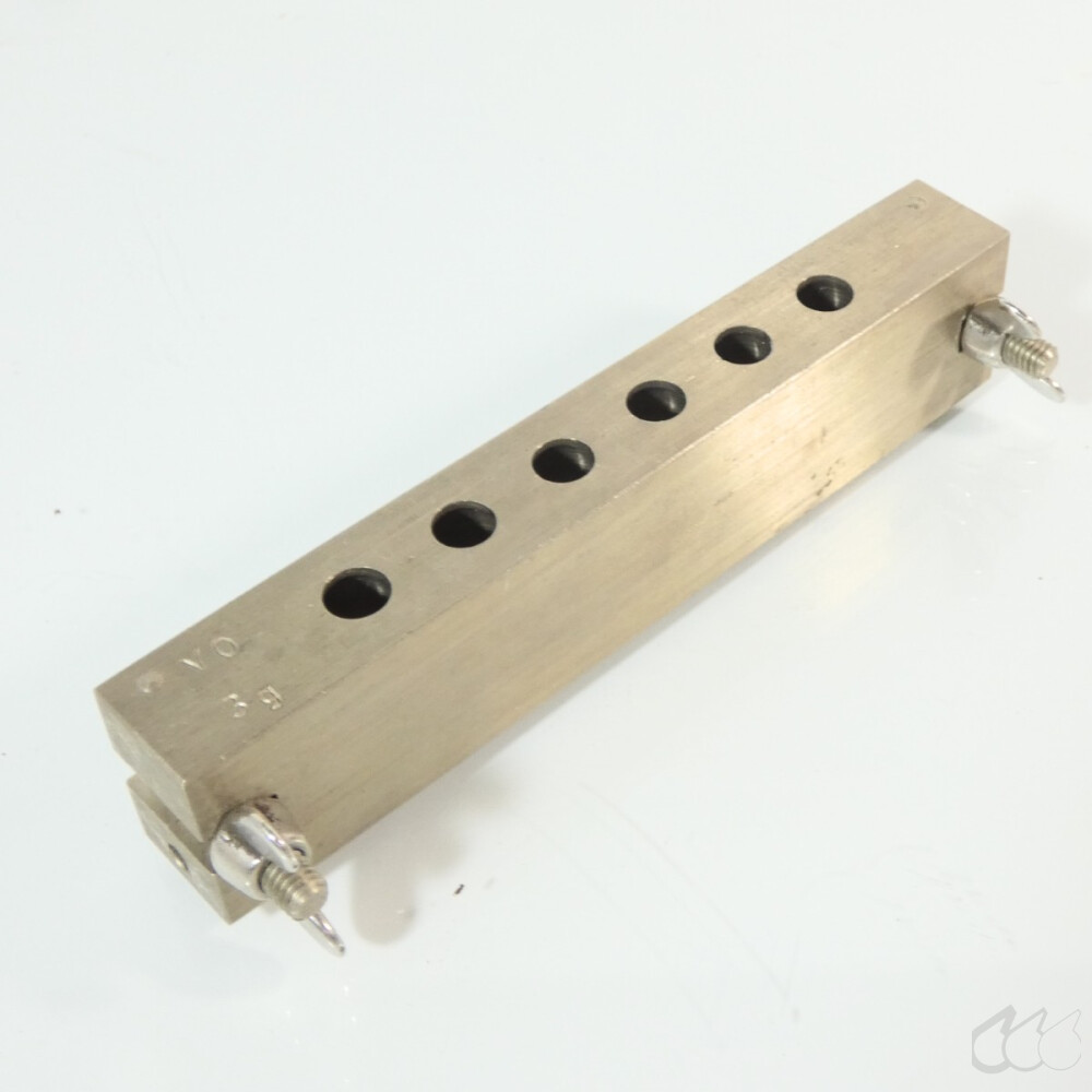 gebrauchte Suppositorien-Giessform 6x3g...