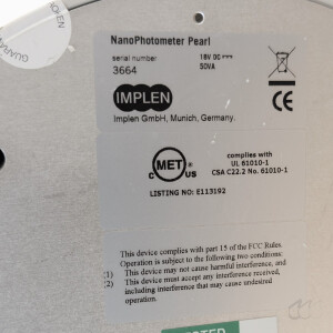 gebrauchtes Photometer IMPLEN NanoPhotometer pearl UV-vis