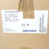 gebrauchte Zentrifuge Eppendorf 5420 mit Rotor FA-24x2