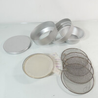 gebrauchter Rezeptur-Siebsatz 10 cm Kressner-Siebe Apothekensiebe