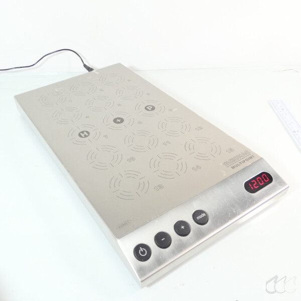gebrauchter 15-Stellen-Magnetrührer H+P Variomag Multipoint 15