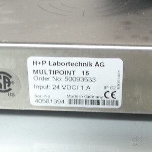 gebrauchter 15-Stellen-Magnetrührer H+P Variomag Multipoint 15