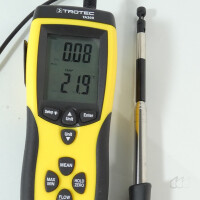 gebrauchtes Hitzdraht-Anemometer Trotec TA 300 mit Teleskopsonde