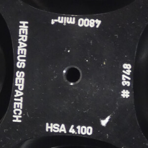 gebrauchter Rotor Heraeus #3748 HSA4.100  für Biofuge 15, 22, 28 R RS