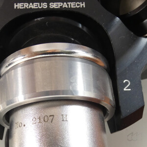 gebrauchter Rotor Heraeus #3748 HSA4.100  für Biofuge 15, 22, 28 R RS