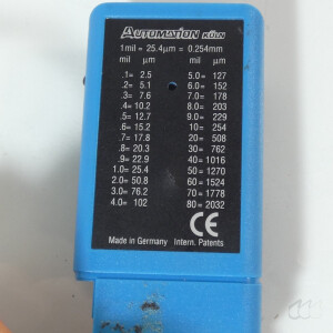 gebrauchtes mobiles Schichtdickenmessgerät byko-test 7500