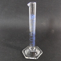 6 neue Messzylinder 5 ml hohe Form, Hirschmann 2240154