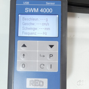 gebrauchter, mobiler Schwingweitenmesser REOVIB SWM 4000 mit Sonde