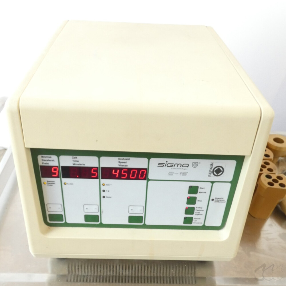 gebrauchte Zentrifuge Sigma 2-15 mit Universalrotor 11192