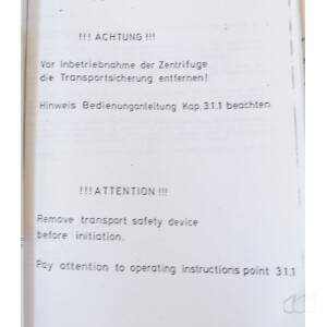 gebrauchte Zentrifuge Sigma 2-15 mit Universalrotor 11192