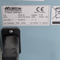 gebrauchte Kühlzentrifuge Hettich Rotixa 50 S mit Rotor 4296