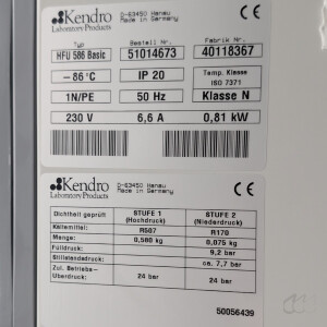 gebrauchter -86°C Tiefkühlschrank Heraeus Herafreeze HFU 586 basic