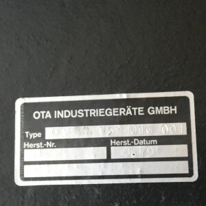 gebrauchtes Feinmess-Manometer 0...60 bar mit Schalteinrichtung OTA VDO