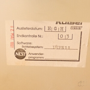 gebrauchter Belegleser zur optischen Markierungserkennung Kaiser OMR 10