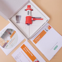 unbenutzter Dosierer Bio-Rad ID-Dispenser rot 009612