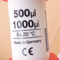 unbenutzter Dosierer Bio-Rad ID-Dispenser rot 009612