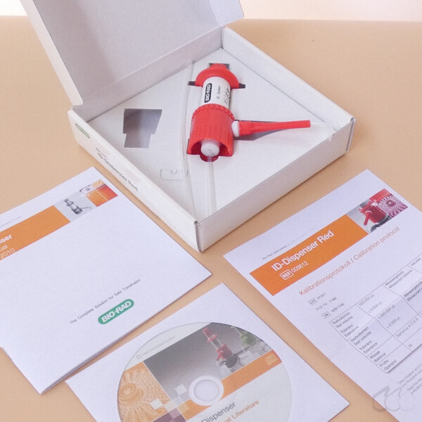 gebrauchter Dosierer Bio-Rad ID-Dispenser rot 009612