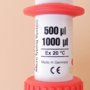 gebrauchter Dosierer Bio-Rad ID-Dispenser rot 009612