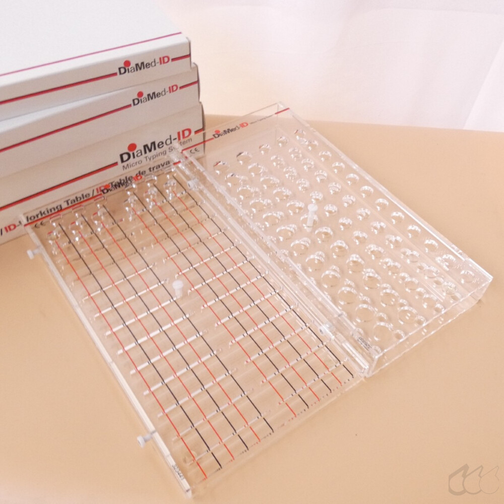 unebnutztes Rack-System DiaMed ID Arbeitstisch 009660