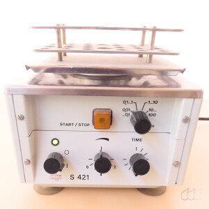 gebrauchter Schüttler Medingen S421 mit Reagenzglas-Aufsatz