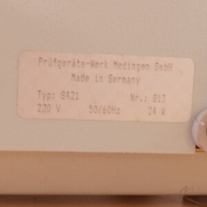 gebrauchter Schüttler Medingen S421 mit Reagenzglas-Aufsatz