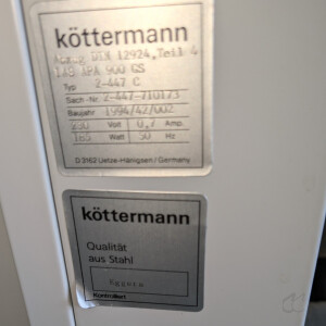 gebrauchter Auftisch-Laborabzug Köttermann 2-447 C