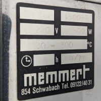gebrauchter Wärmeschrank, 300°C,  Memmert Tv10u (Sterilisator)